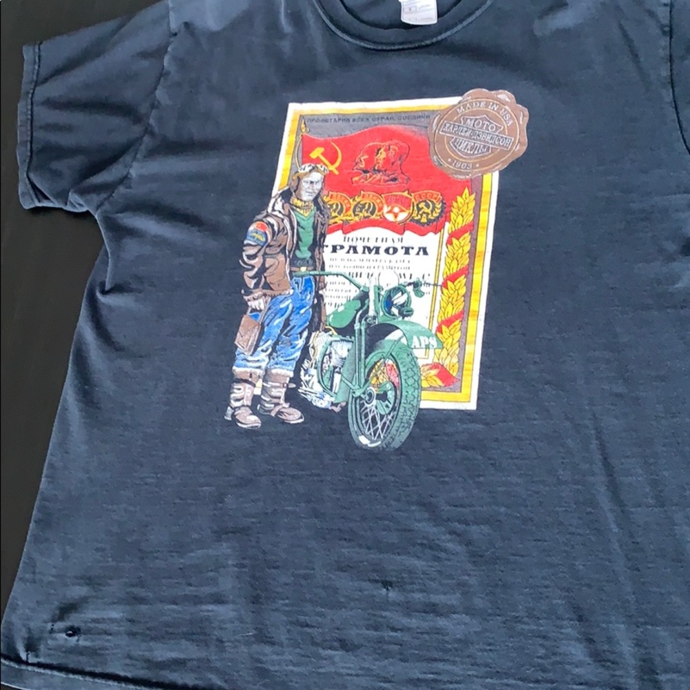 Extremely rare Russia Harley Davidson shirt
